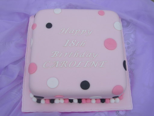 Spots cake