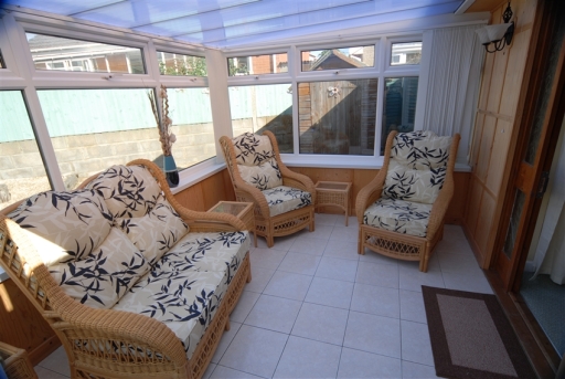 Holiday Home Brean Conservatory to rear