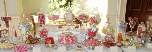 Wedding sweets buffet table nottingham