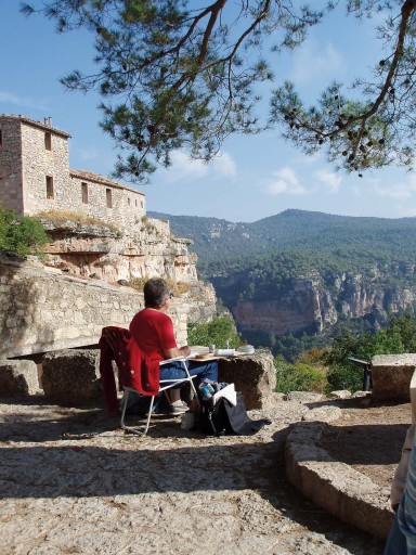 Capturing the light in Catalonia - Painting holiday in Spain