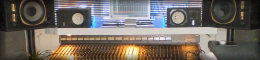 Recording Studio Mixing Desk