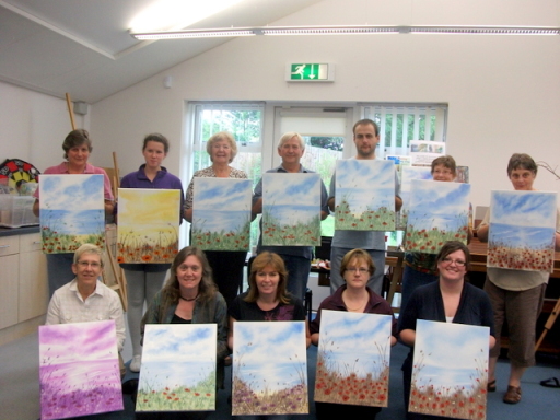 Painting My Way workshop Aug 2010