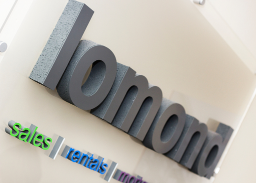 Lomond Irvine Office Sign