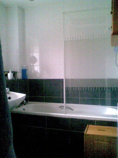 Bathroom fitted and tiled