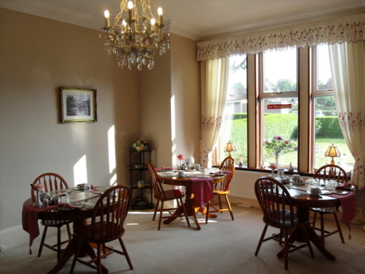 Your own table in the Breakfast Room
