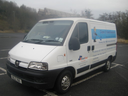 cleaning van