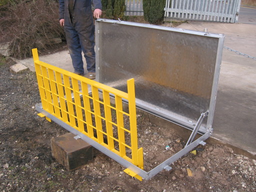 Aluminium Wet Well Cover Grid up