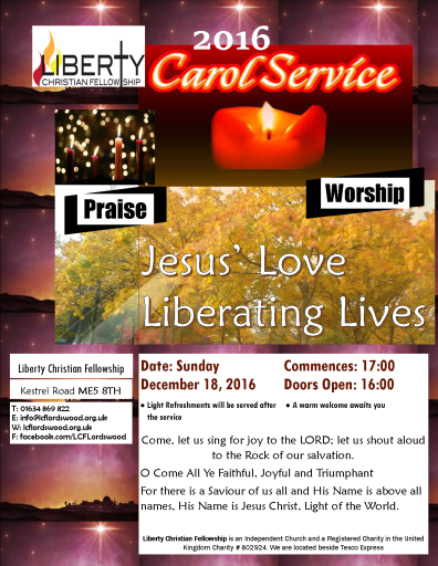LCF 2016 Carol Service