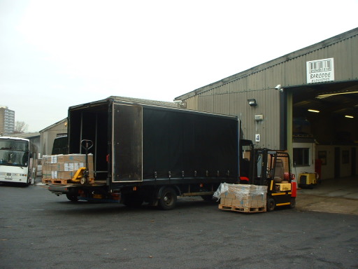 Loading Lorry, Barcode Logistics