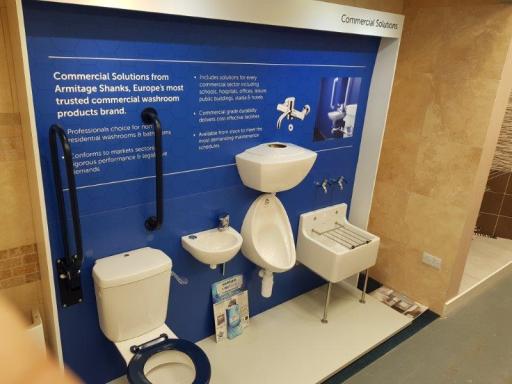 Bathroom showroom