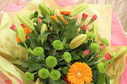 Vibrant Handtied perfect for any occassion