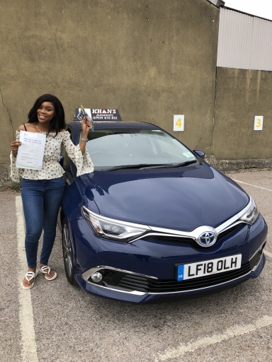 Student passed 1st time in Croydon test centre.