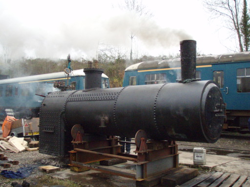 Steam engine locomotive repairs