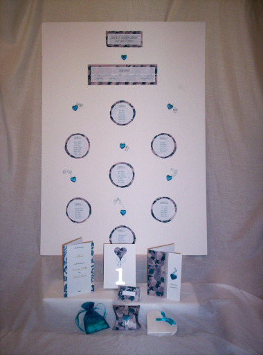 Teal/Blue Wedding Stationery Collection