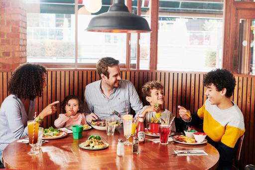 Family at Frankie &amp; Benny's