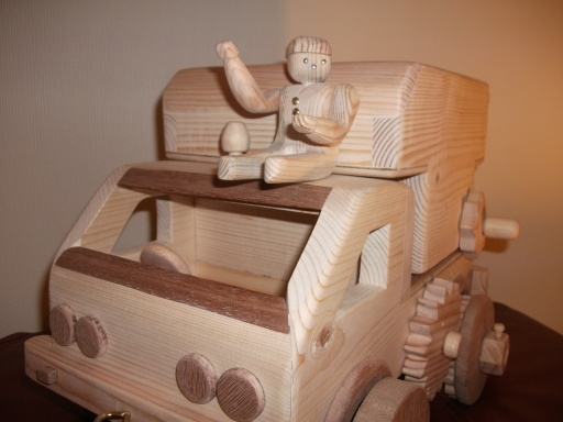 Wooden Tipper Truck