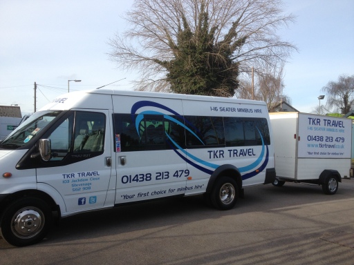 Minibus Hire With Trailer