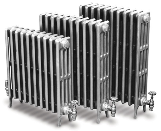salvaged cast column radiators