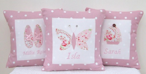 Personalised cushions made to order