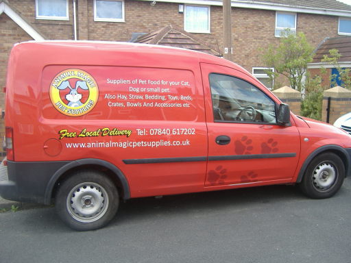 Our delivery van