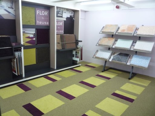 Funky carpet tiles