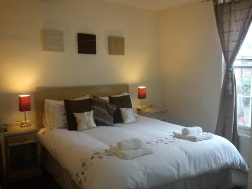 Room 2 - king size bed with ensuite shower room