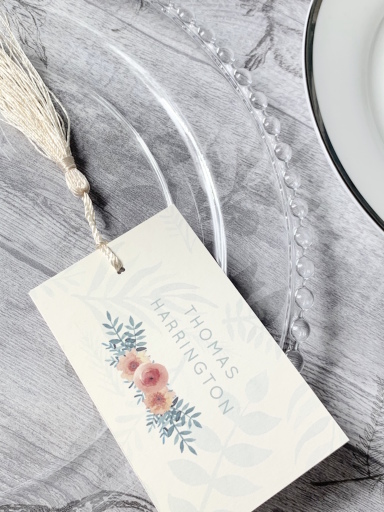 Tassle Place Card