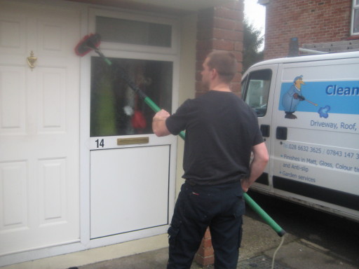 UPVC cleaning