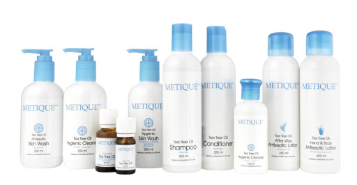Metique Tea Tree Oil Product range