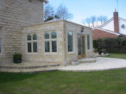 Contract management of the construction of a Cotswold stone orangery