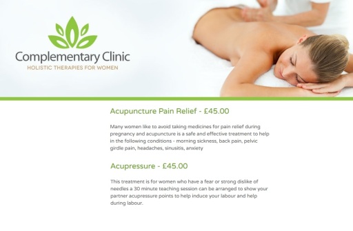 Complementary Clinic Acupuncture