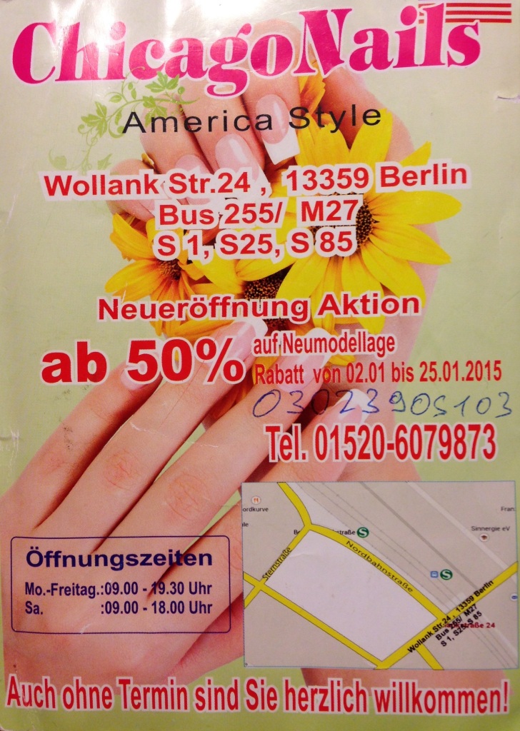 Chicago Nails Berlin, 13359