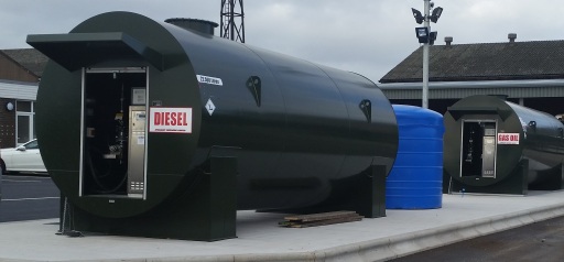 Installation of self bunded fuel tanks