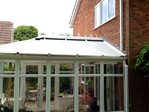conservatory roof after