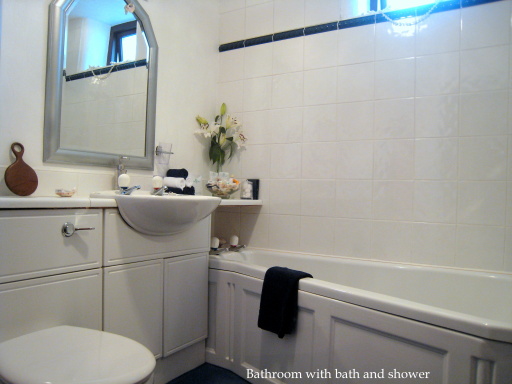 Your ensuite bathroom at The Mews Bed &amp; Breakfast