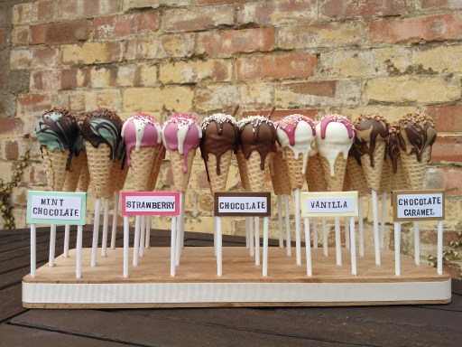 Ice-cream Cake Pops