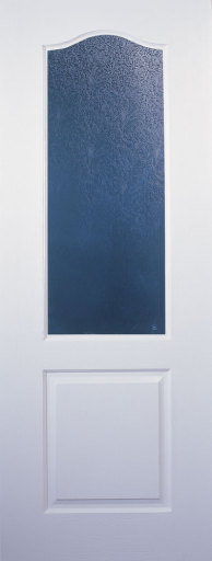 Classic obscured upvc internal door