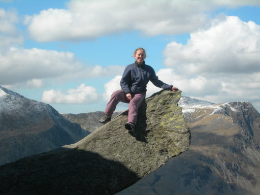 Mountain climbing, Tryfan, Snowdonia
