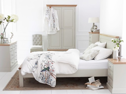 Rustington Oak Painted Bedroom Furniture Collection
