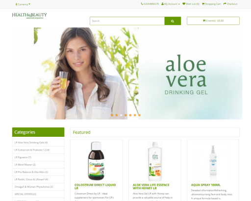 our project: lraloe.uk