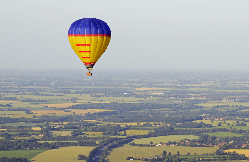 Hot Air Balloon Flight over Suffolk