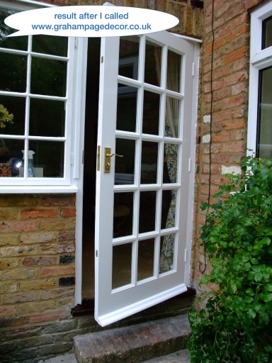 New wood door so much better than upvc