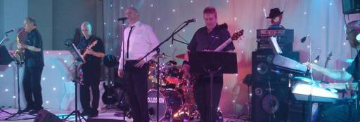 Colloosion performing at Cheltenham Town Hall