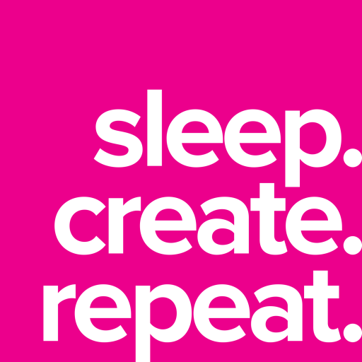 Sleep. Create. Repeat. Website Design