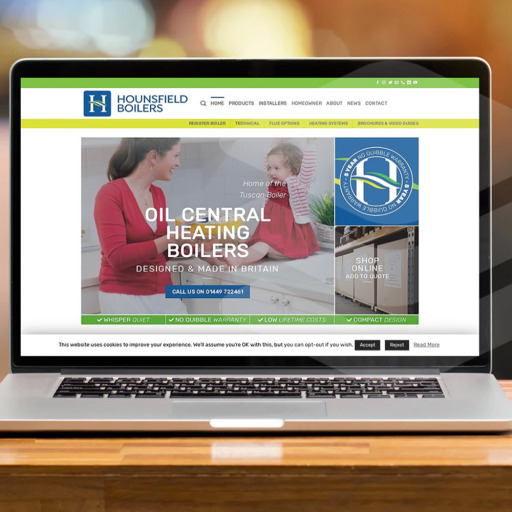 Hounsfield Boilers website