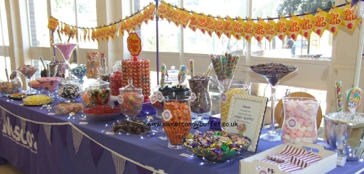 Grad ball sweets buffet candy table Nottingham