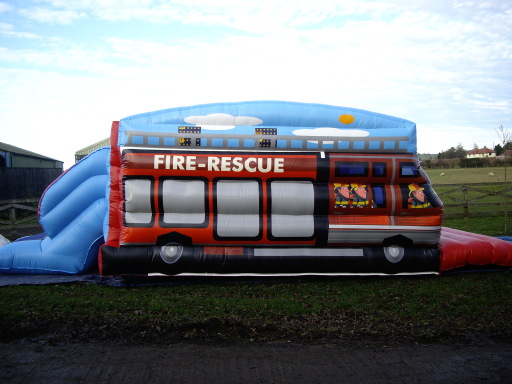 Deluex Fire Engine &amp; Slide Combo