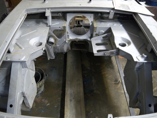 Lancia Fulvia grit blasted