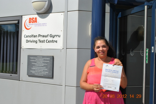 Another very happy new driver.