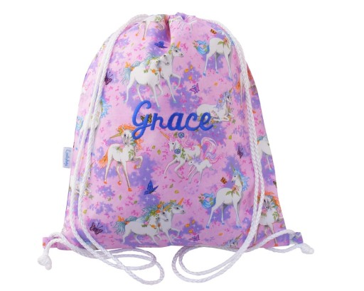 Personalised swim bag for kids - Unicorn
